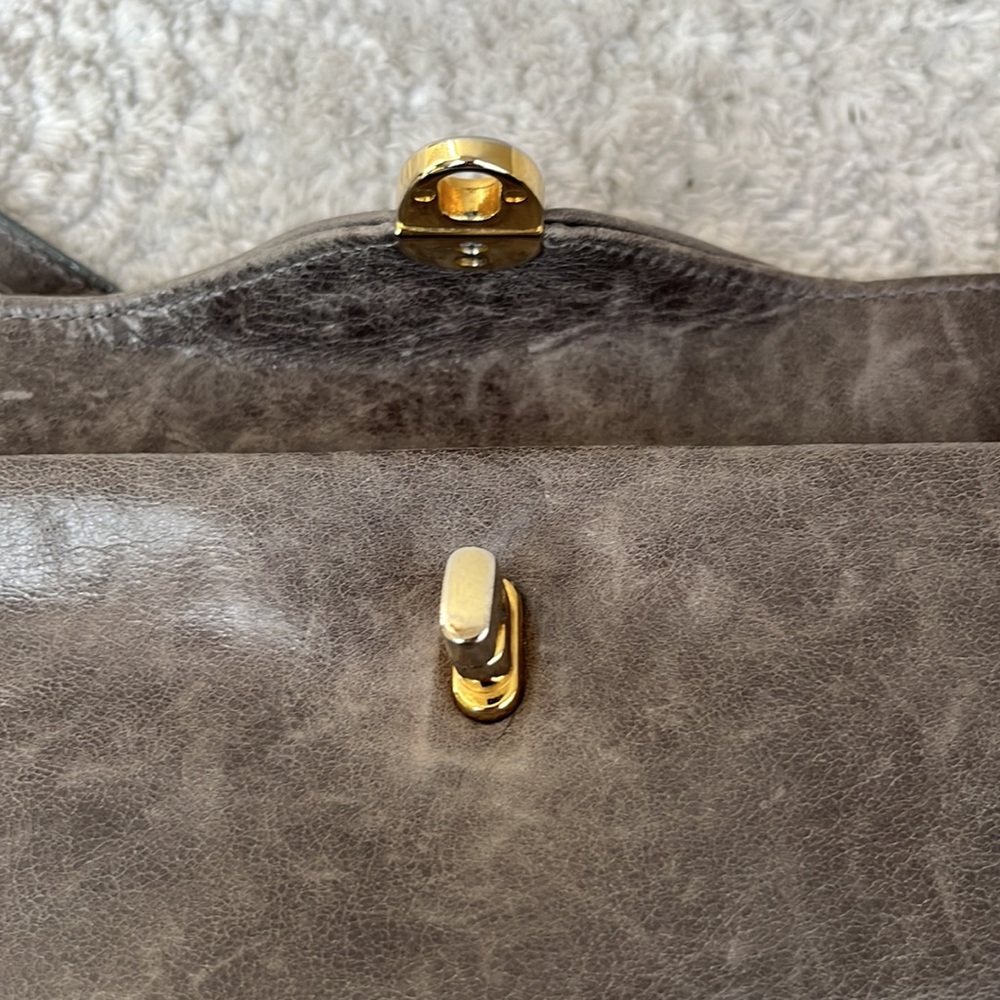 Laura Di Maggio Italian Leather Convertible crossbody Bag - Picture 6 of 12